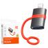 Mcdodo OT-2600 USB-A 3.0 to Lightning Adapter High Speed Data Transfer OTG Compatible Aluminum Alloy Exterior Silicone Band Design